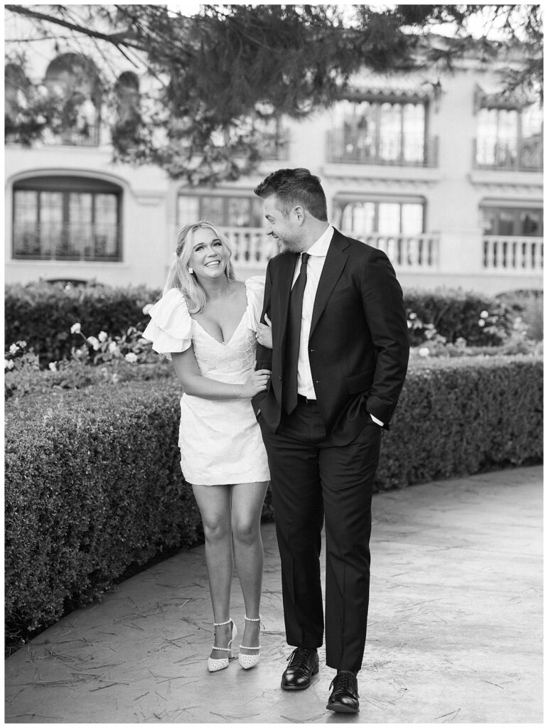 Jesse & Laynee's engagement session at the Fairmont Grand Del Mar.